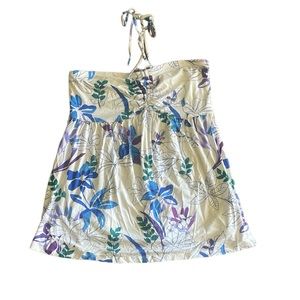 Isabel maternity halter top floral Size Medium